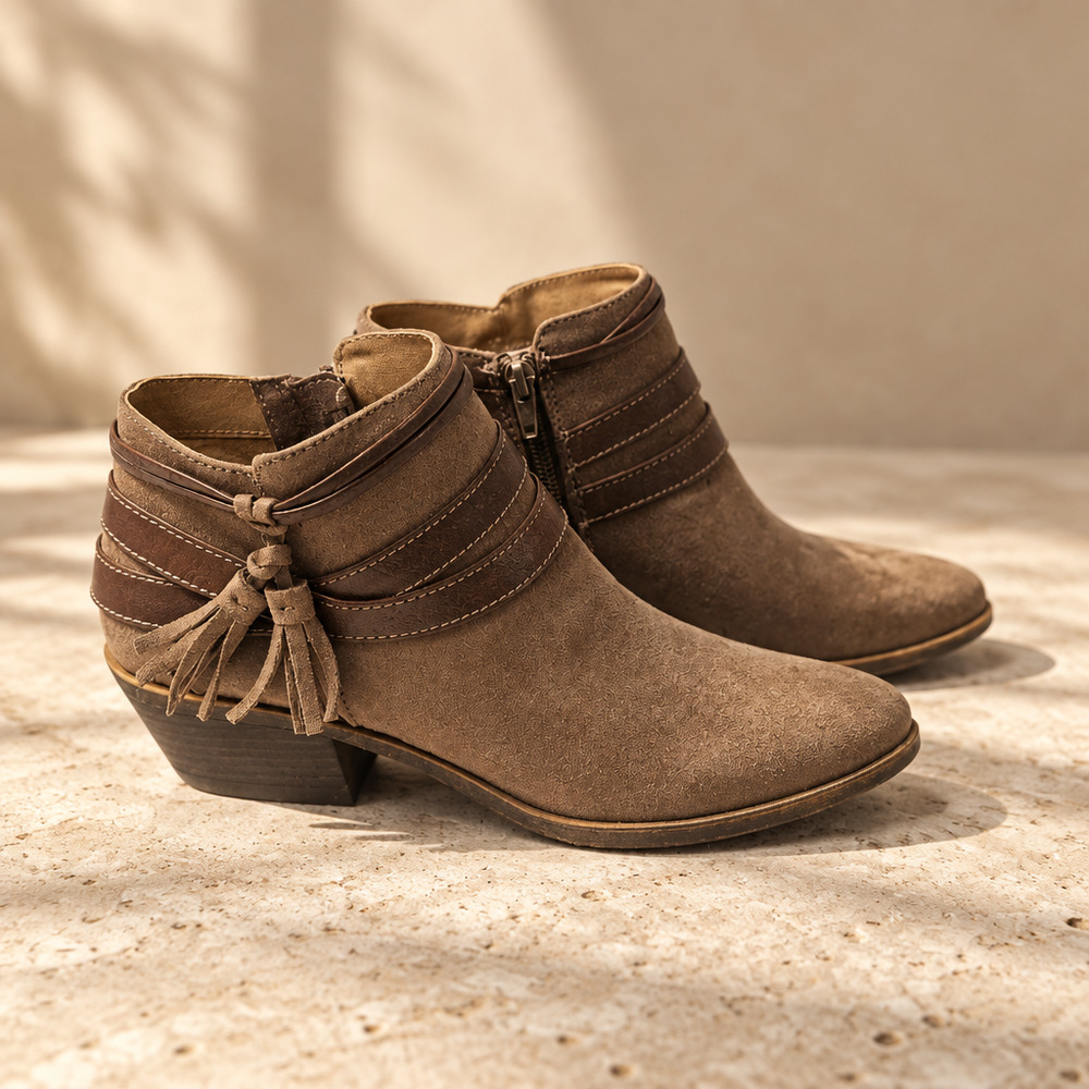 NWOB Life Stride Flex Ankle Booties Size 8